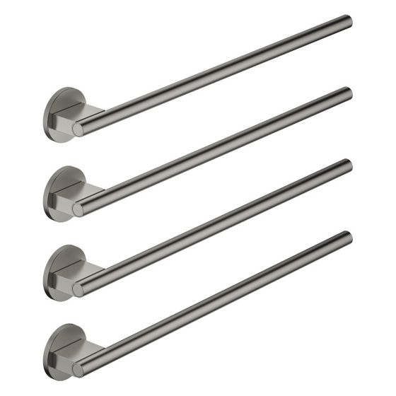 Dornbracht Handtuchwärmer 4-fach Ausladung rechts ohne Bedienelement IP 44 610x440x67mm 60W, Dark Platinum gebürstet