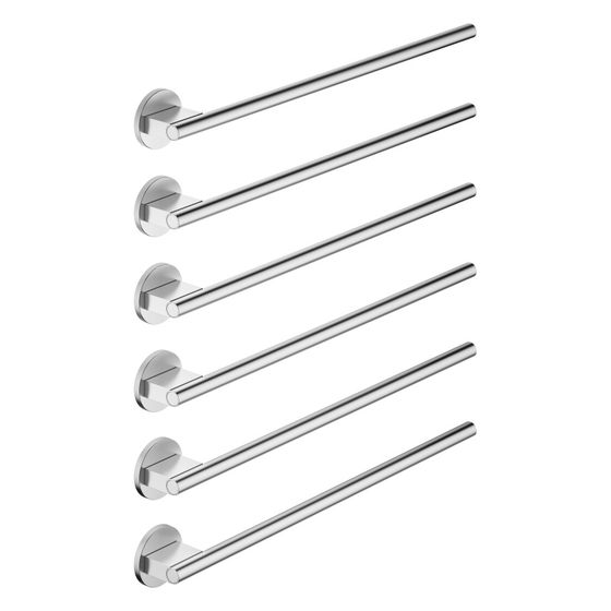Dornbracht Handtuchwärmer 6-fach Ausladung rechts ohne Bedienelement IP 44 610x680x67mm 90W, Chrom gebürstet