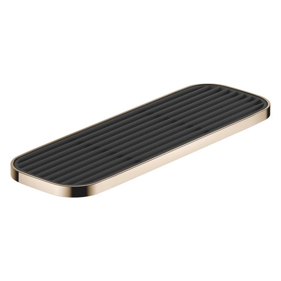 Dornbracht Ablage Wandmodell 300x26x100mm ohne Gittereinsatz, Light Gold, 83482970-26