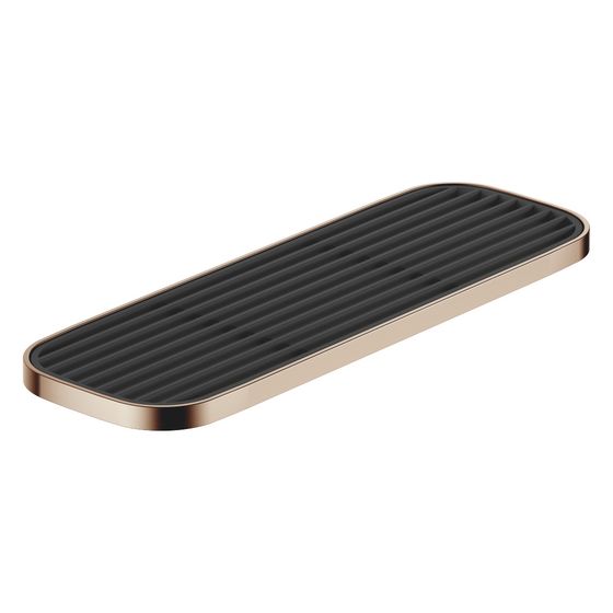 Dornbracht Ablage Wandmodell 300x26x100mm ohne Gittereinsatz, Bronze gebürstet, 83482970-42