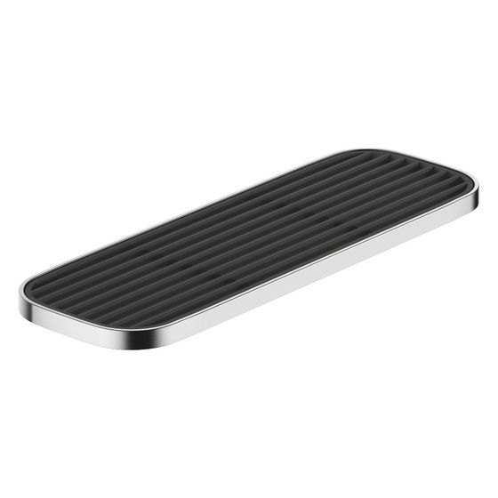Dornbracht Ablage Wandmodell 300x26x100mm ohne Gittereinsatz, Chrom gebürstet, 83482970-93