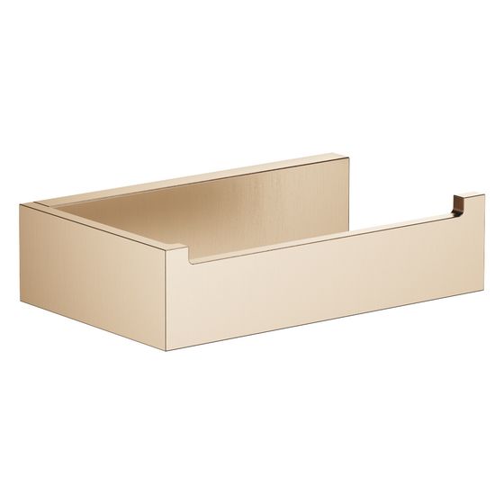Dornbracht Papierrollenhalter ohne Deckel MEM 140x35x85mm, Champagne gebürstet 22kt Gold