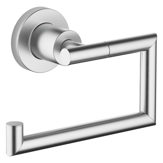 Dornbracht Papierrollenhalter Tara ohne Deckel, Ausladung 72mm, Chrom gebürstet