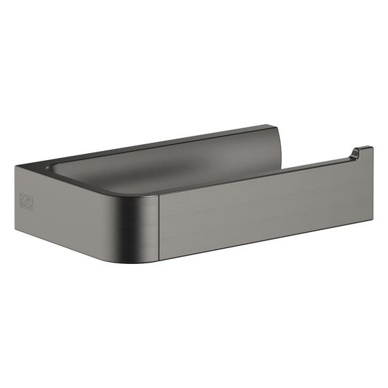 Dornbracht Papierrollenhalter 155x37x89mm Stichmaß 61mm, Dark Platinum gebürstet