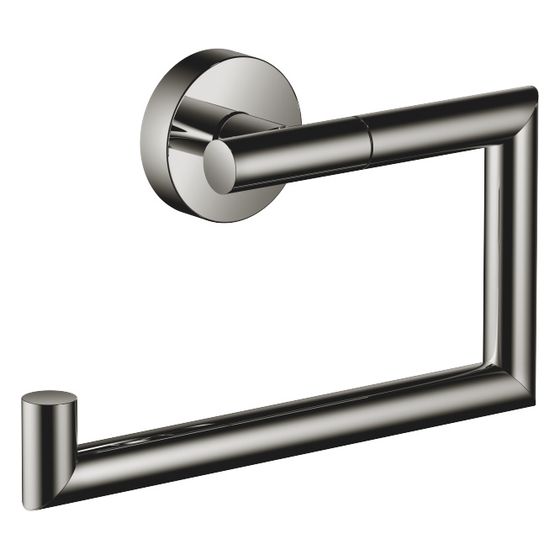 Dornbracht Papierrollenhalter ohne Deckel Meta 150x95x40mm Rosette 40mm Ausladung 40mm, Dark Chrome