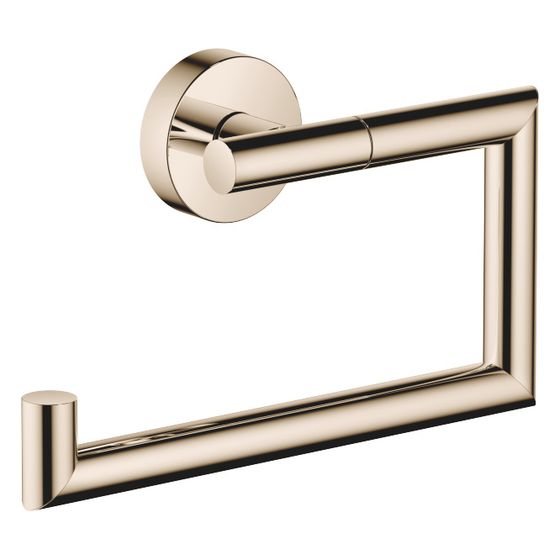 Dornbracht Papierrollenhalter ohne Deckel Meta 150x95x40mm Rosette 40mm Ausladung 40mm, Light Gold