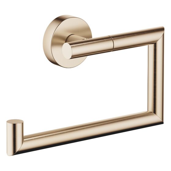 Dornbracht Papierrollenhalter ohne Deckel Meta 150x95x40mm Rosette 40mm Ausladung 40mm, Light Gold gebürstet