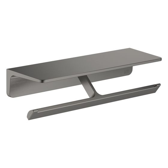 Dornbracht Papierrollenhalter 285x73x103mm Stichmaß 230mm, Dark Platinum gebürstet
