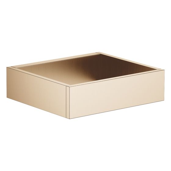 Dornbracht Reserve-Papierrollenhalter MEM 132x35x116mm, Champagne gebürstet 22kt Gold