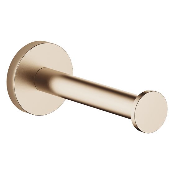 Dornbracht Reserve-Papierrollenhalter Tara, Ausladung 135mm, Champagne gebürstet 22kt Gold