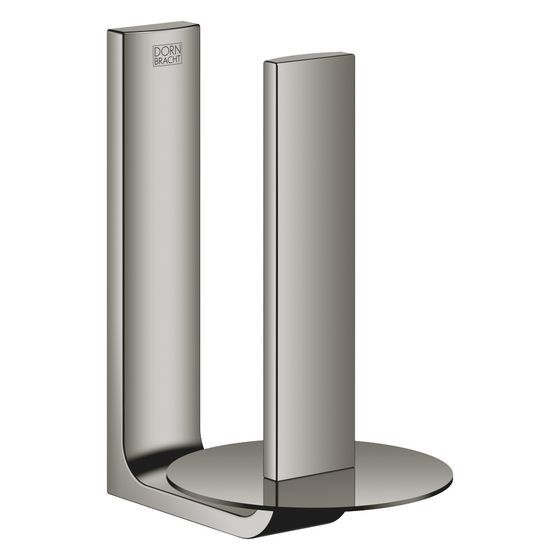 Dornbracht Reserve-Papierrollenhalter 155x90x130mm Stichmaß 61mm, Dark Chrome