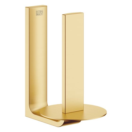 Dornbracht Reserve-Papierrollenhalter 155x90x130mm Stichmaß 61mm, Gold gebürstet PVD