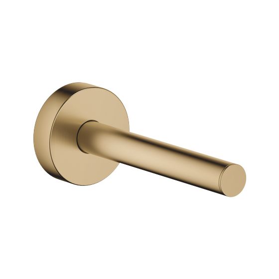 Dornbracht Reserve-Papierrollenhalter Meta Rosette 40mm Ausladung 105mm, Dark Brass gebürstet