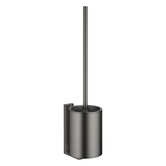 Dornbracht Toiletten-Bürstengarnitur 467x100x135mm Stichmaß 61mm, Dark Platinum gebürstet