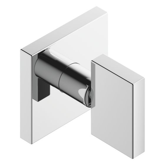 Dornbracht Griff, 60x60x55mm, Platin gebürstet, 90207800201-06