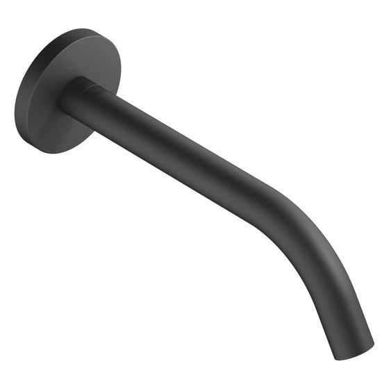 Dornbracht Auslauf für Waschtisch Wand, 190mm, 5,7l/min, Schwarz matt, 90282232300-33