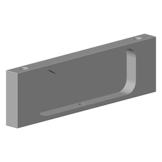 Dornbracht Halter für Seifenschale, 120x35x10mm, Messing gebürstet, 081778507-28
