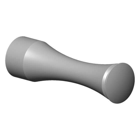 Dornbracht Haken, 20x70x20mm, Dark Platinum gebürstet, 081860504-99