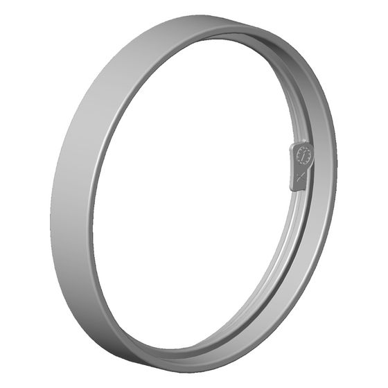 Dornbracht Abdeckung, D 72mm, Höhe 11mm, Messing gebürstet, 091101123-28