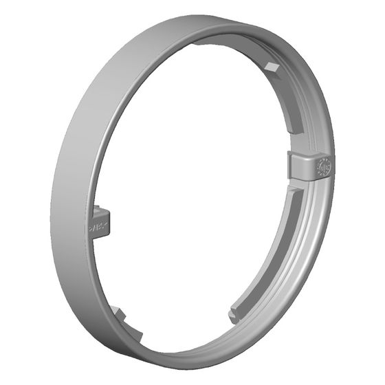 Dornbracht Abdeckung, 72x11mm, Champagne gebürstet, 091101124-46
