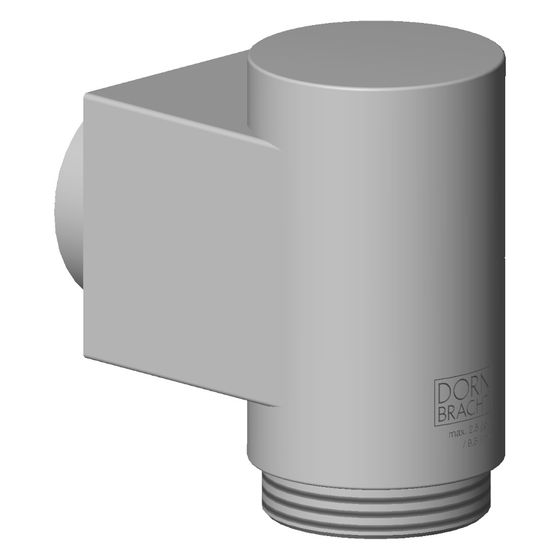 Dornbracht Anschluss, 37,2x49,5mm, Chrom gebürstet, 091103128-93