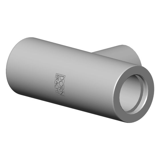 Dornbracht Anschluss für Standbrause, 31x50x80mm, Dark Platinum gebürstet, 091711033-99