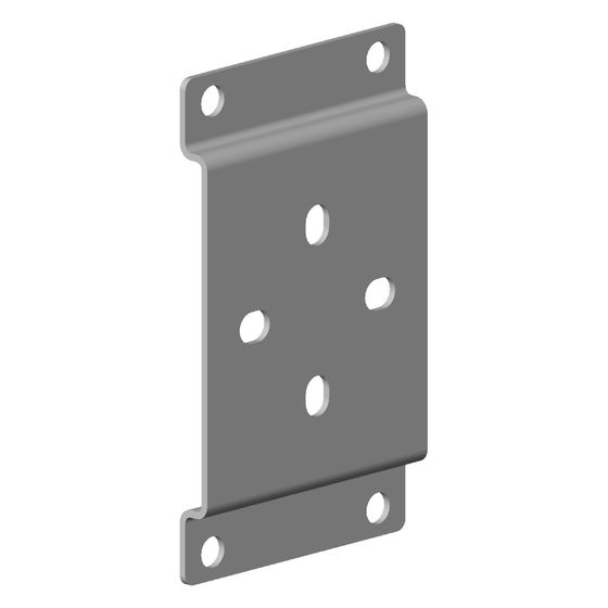 Dornbracht Befestigung, 135x80x10mm, 09172010490