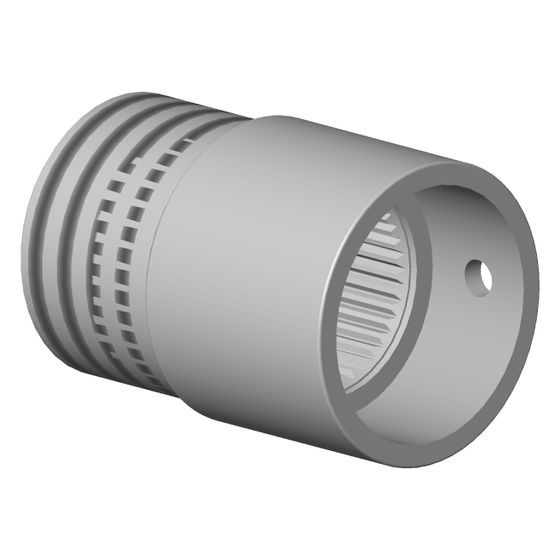 Dornbracht Hülse, 19,5x27,5mm, Platin gebürstet, 091840214-06