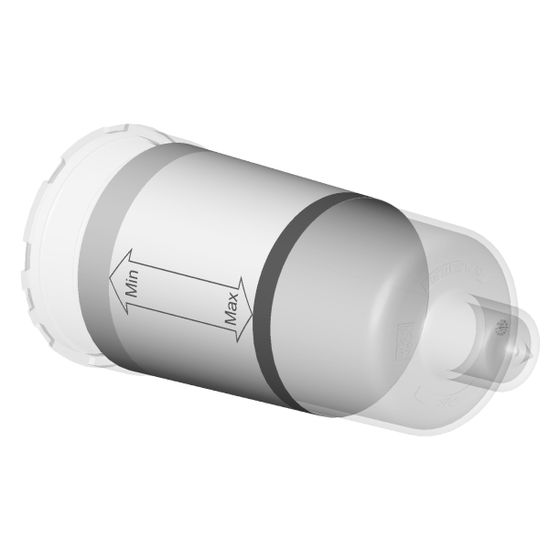 Dornbracht Bauschutzkappe für Potfiller, D 55x130mm, 09210217790