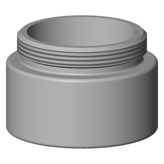 Dornbracht Luftsprudlerhülse, 21x13mm, Dark Platinum gebürstet, 092301068-99