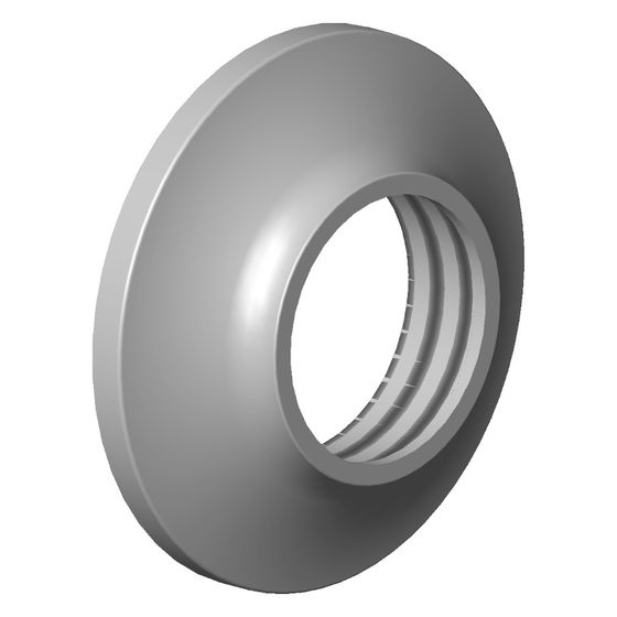 Dornbracht Rosette, 60x13,5mm, Messing gebürstet 23kt Gold, 092780016-28