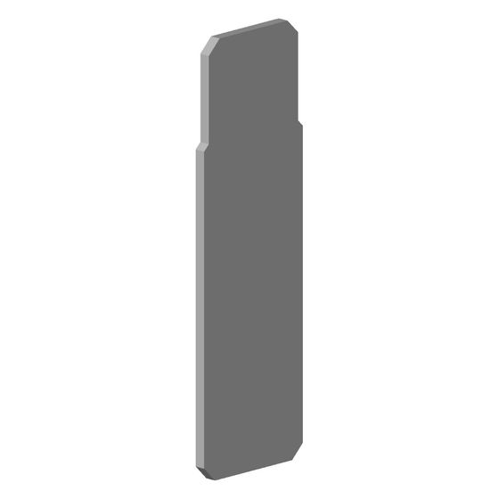 Dornbracht Schlüssel, 46x150x4,5mm, 09300907590