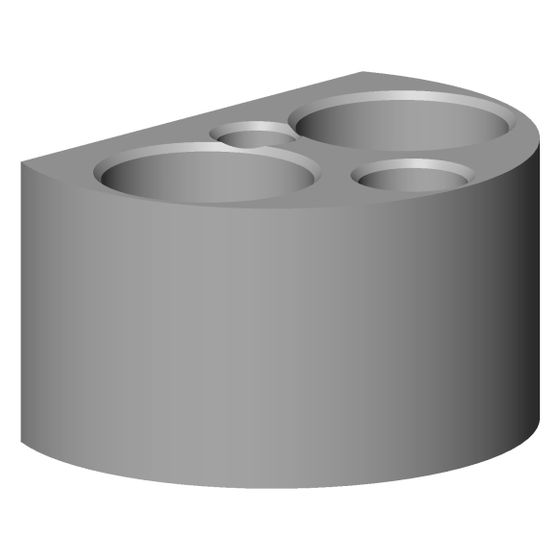 Dornbracht Scheibe für Verlängerung Kartusche, 35x19x25mm, 09301101690