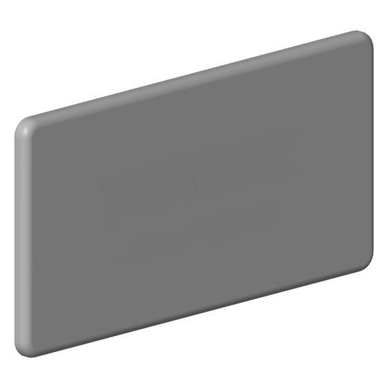 Dornbracht Abdeckung, Edelstahl, 90110120201-85