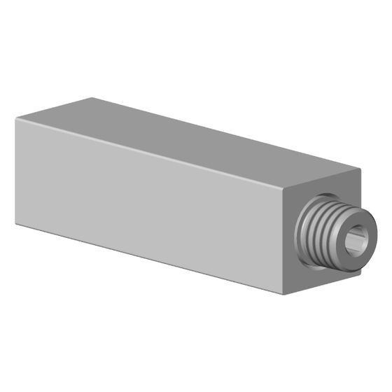 Dornbracht Umrüstsatz für Brausen Deckenanbindung, 35x35x135mm, Cyprum, 90111009200-49