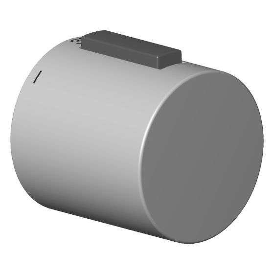 Dornbracht Thermostatgriff, 46x48mm, Platin gebürstet, 90173302000-06
