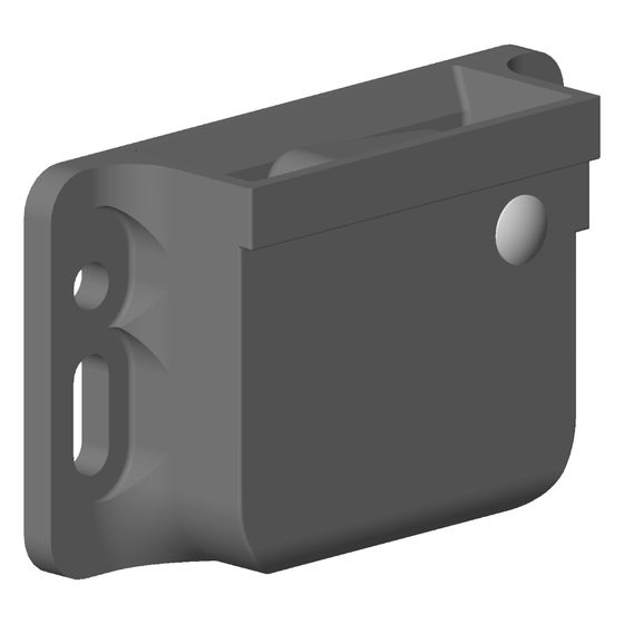 Dornbracht Anschluss Schnappverschluss female, 49x14x29mm, 9017580200090