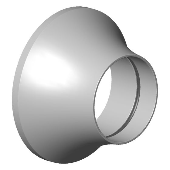 Dornbracht Rosette, 78x36mm, Dark Platinum gebürstet, 90278001800-99