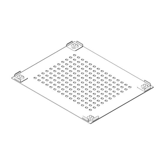 Dornbracht Abdeckplatte BigRain Ersatzteile 04110211302 Edelstahl poliert