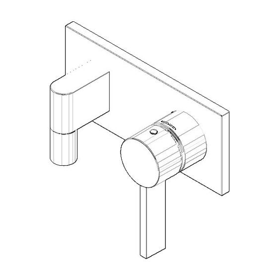 Dornbracht Anschluss für Brause Wand Ersatzteile 04110302603 150x85x135mm platin matt