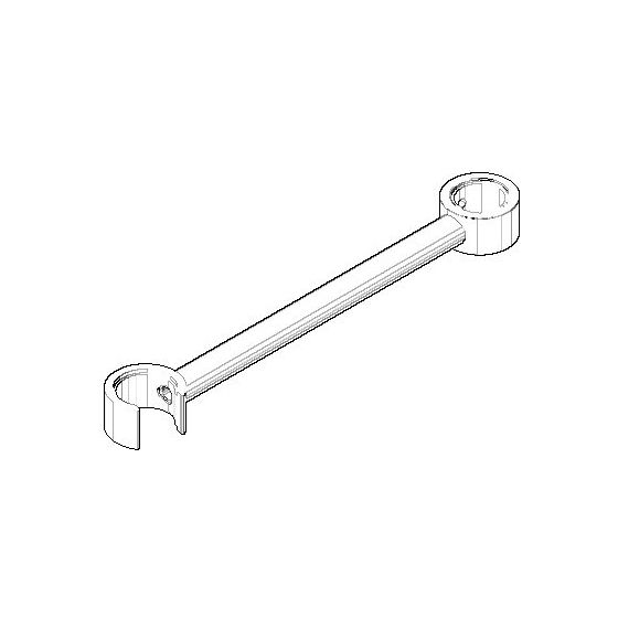 Dornbracht Halter, 39x20x238mm, Platin, 04172001400-08