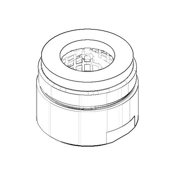 Dornbracht Luftsprudler Ersatzteile 04230101200 M18x1-AG platin matt