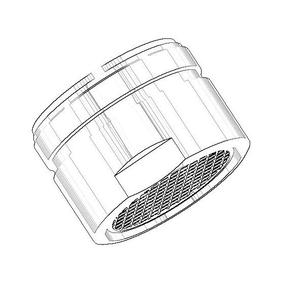 Dornbracht Luftsprudler Ersatzteile 04230101500 M28x1-AG Durchflussklasse B