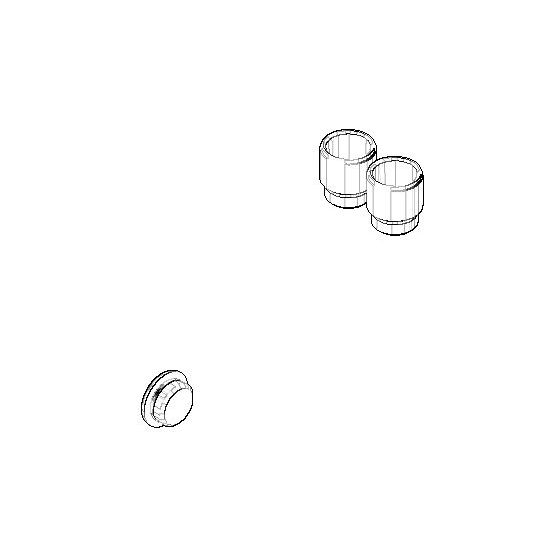 Dornbracht Nippel, 160x210x29mm, 0424031310090