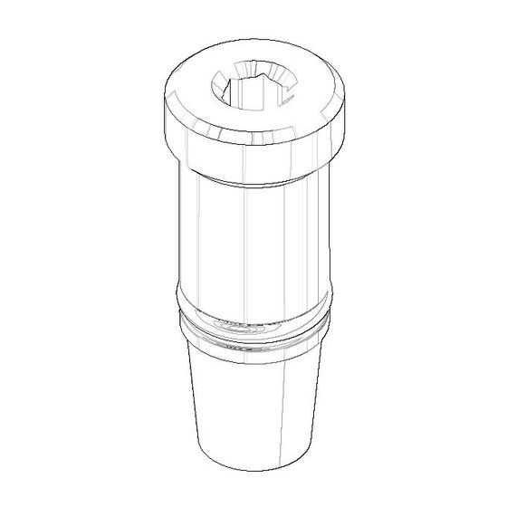 Dornbracht Vorabsperrung Ersatzteile 04240322300 15x33,5mm