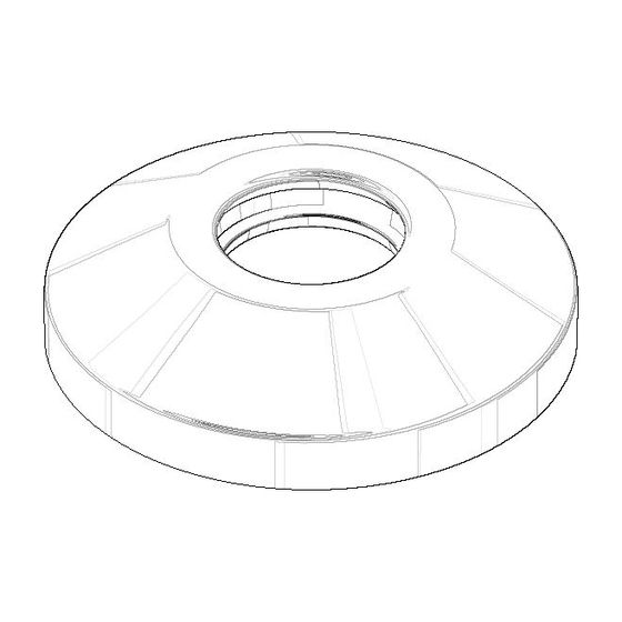 Dornbracht Rosette, 60x60x15mm, Champagne, 04270100600-47