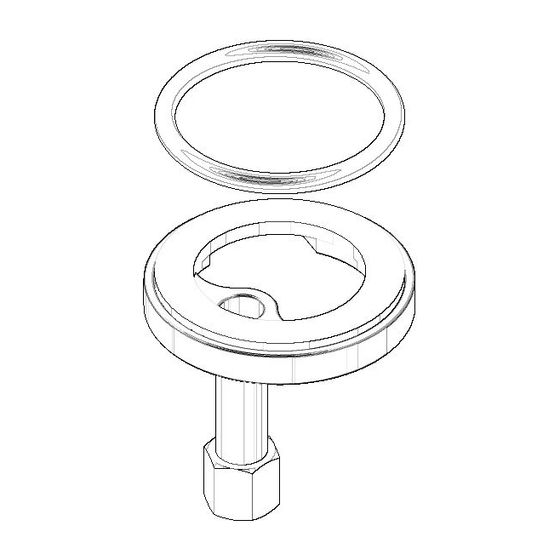 Dornbracht Befestigung Ersatzteile 04301103802 52x1,5mm