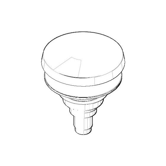 Dornbracht Stopfen Ersatzteile 04312009600 63x55mm platin matt