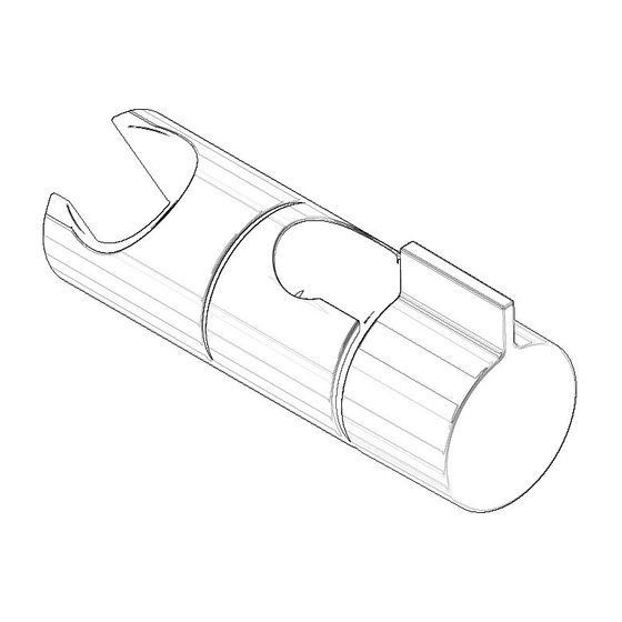 Dornbracht Schieber Ersatzteile 05301250002 18mm matt weiß