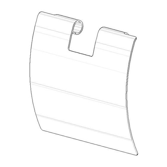 Dornbracht Abdeckung für Papierrollenhalter, 120x110x22mm, Champagne, 081102512-47